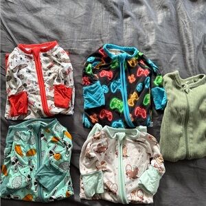 Dream Big Little Bamboo Zippy lot size preemie